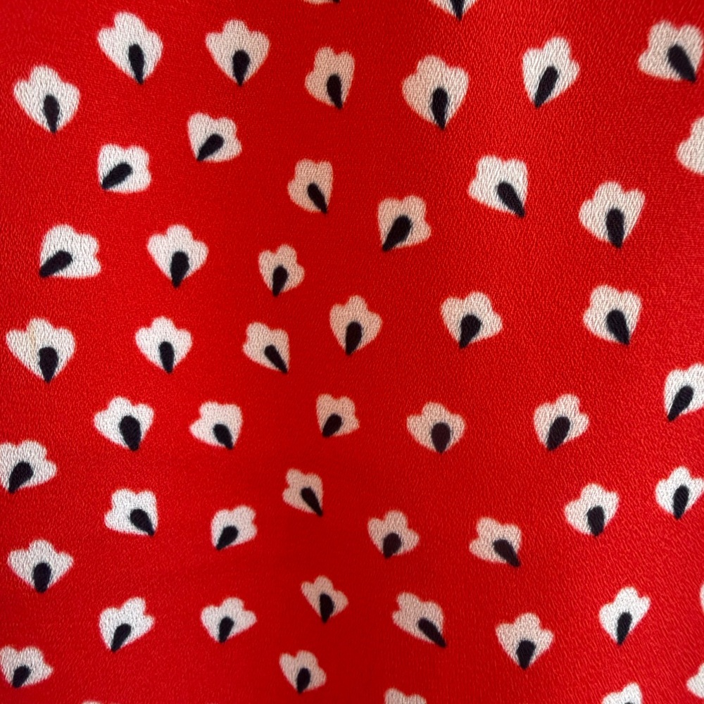 Banana Republic Red Long Sleeve Dress - Picture 3 of 5